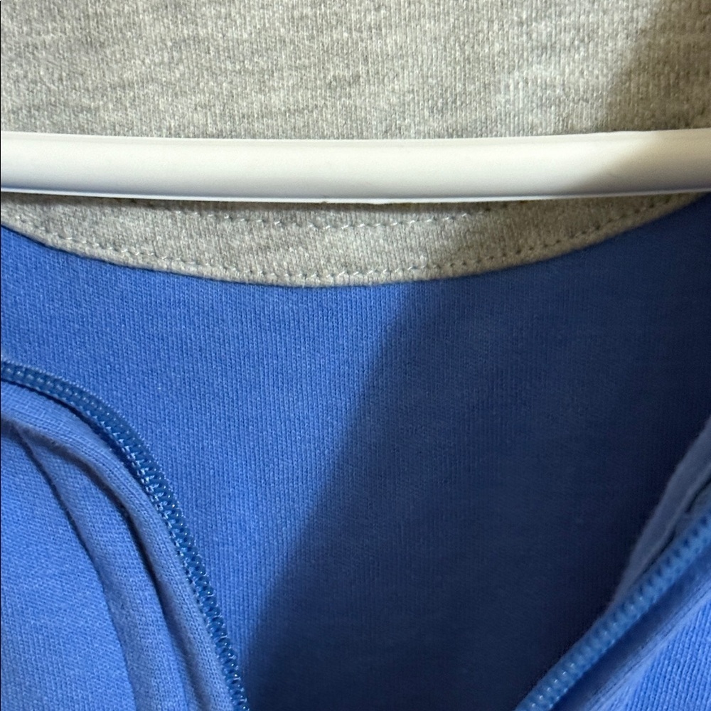 U.S. Polo Assn. Men's Bright Blue Zip-Up Sweater - Picture 5 of 5